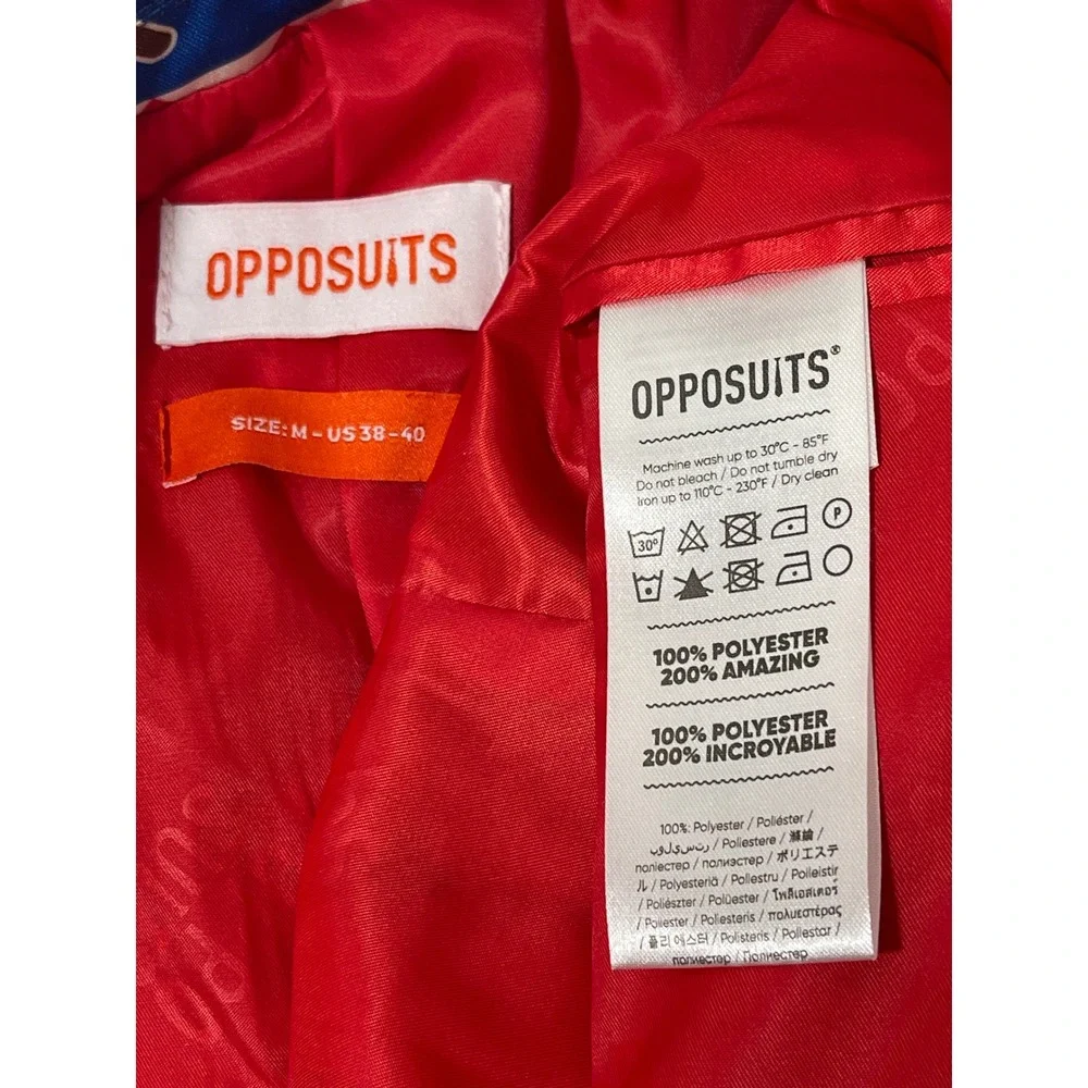 Opposuits‎ Christmas Holiday Blazer Jacket M US 38-40 Festive Party Fun READ